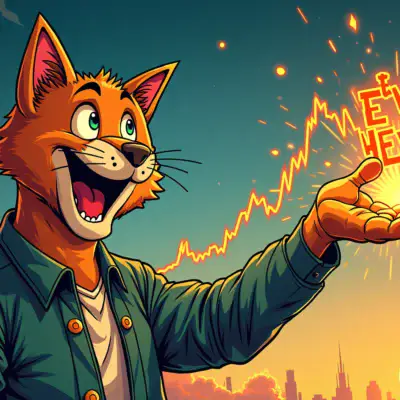 A comic illustration depicting Roaring Kitty (Keith Gill) holding a Chewy token logo in one hand and dropping it like Woody from Toy Story into an empty space below, with the Solana-based memecoin's price chart rising dramatically behind him.